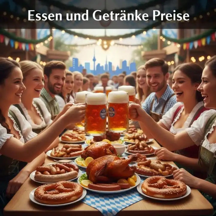 Oktoberfest Berlin 2025 – Wiesn-Feeling in der Hauptstadt 4 Essen und Getränke Preise