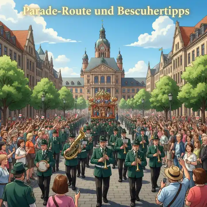 Schützenfest Hannover 2025–2026 – Dein kompletter Besucher-Guide 5 Der Schützenausmarsch Hannover Route startet am Neuen Rathaus und endet auf dem Schützenplatz Hannover.