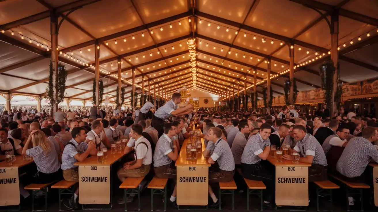 Oktoberfest Karlsruhe 2025 – Messplatz, Musik & Tickets 5 Tickets und Sitzplätze beim Karlsruher Oktoberfest 2025 – Schwemme, Box und Einzelplätze