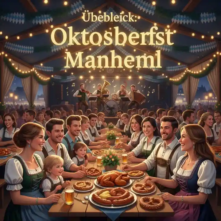 Oktoberfest Mannheim – Wiesn-Stimmung & Highlights erleben 3 Überblick: Oktoberfest Mannheim