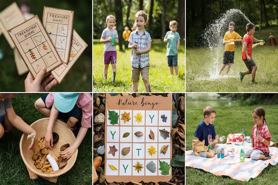 Beliebte Outdoor-Spiele: