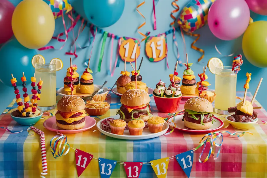 Geburtstagsfeier 13 Jährige Ideen – Bunte Snacks und Getränke für Teenager