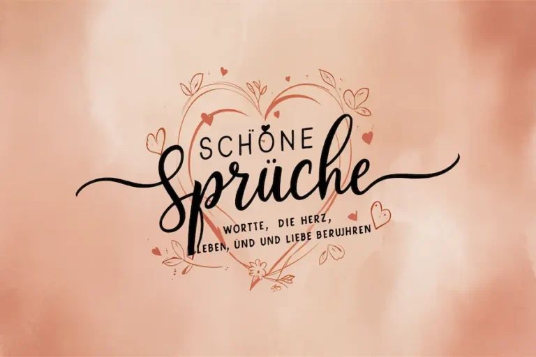 Schöne Sprüche – Worte, die Herz, Leben und Liebe berühren 17 Schöne Sprüche – Worte, die Herz, Leben und Liebe berühren