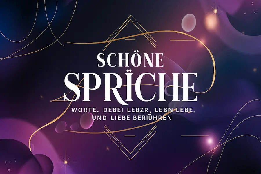Schöne Sprüche – Worte, die Herz, Leben und Liebe berühren 2 Schöne Sprüche – Worte, die Herz, Leben und Liebe berühren