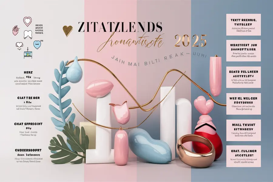 Zitate zur Hochzeit – Die schönsten Sprüche & Weisheiten 6 Trendgrafik zu Zitate zur Hochzeit 2025 – moderne Glückwünsche und romantische Verse.