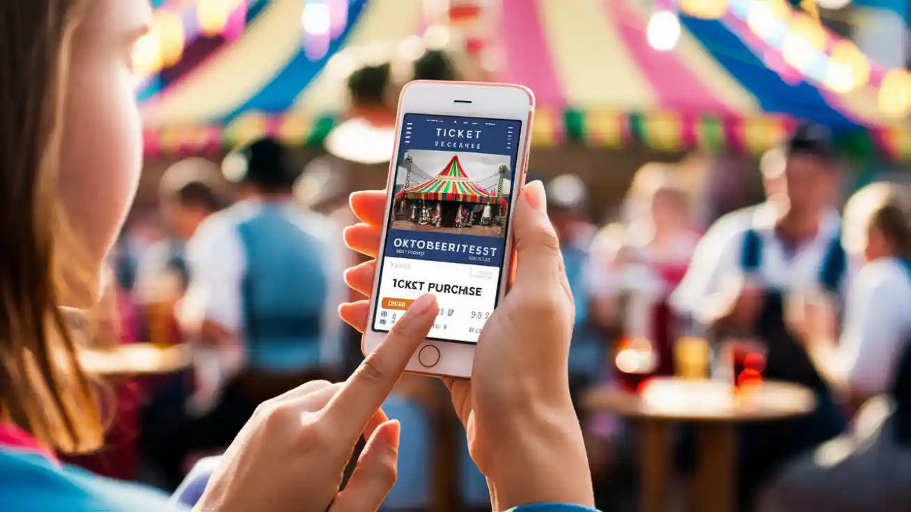 UniWiesn Münster 2025: Tickets, Termine & Dein kompletter Studenten-Guide 3 UniWiesn Münster 2025 digitale Tickets auf Smartphone kaufen
