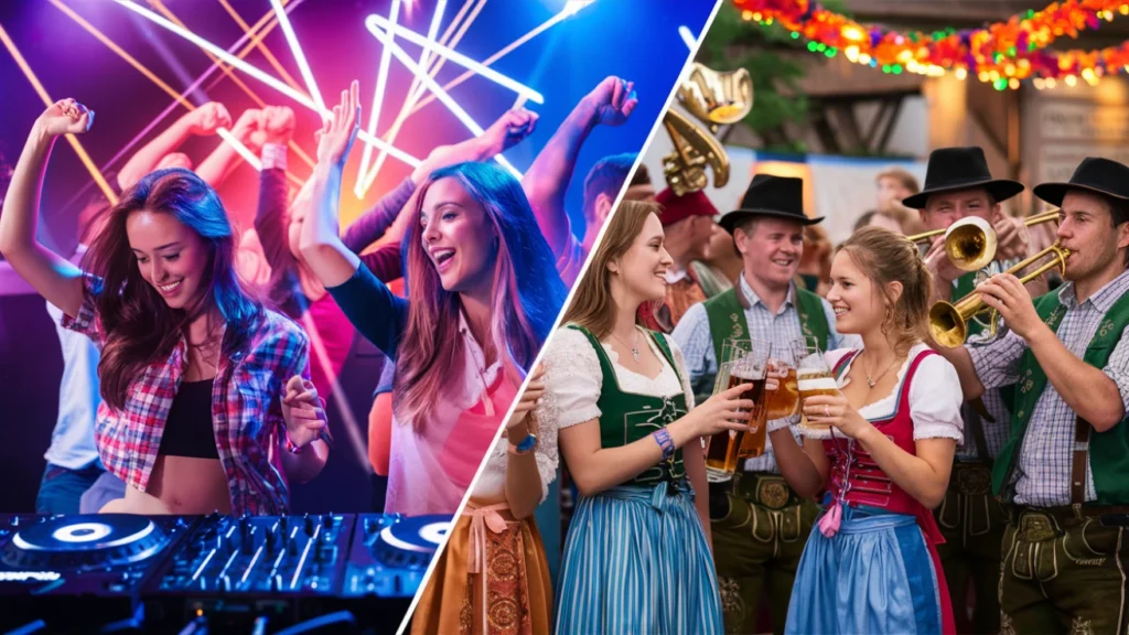 UniWiesn Münster 2025: Tickets, Termine & Dein kompletter Studenten-Guide 4 Vergleich UniWiesn Münster 2025 mit regulären Oktoberfest Abenden